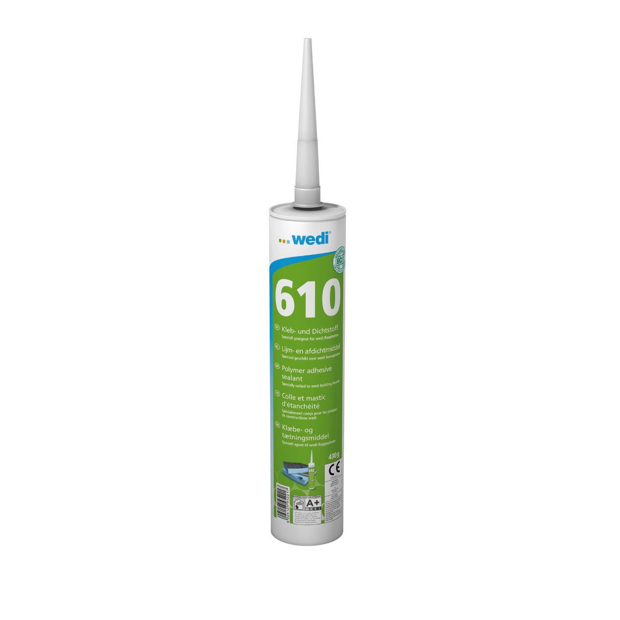 Wedi 610 Lijm en afdichtmiddel